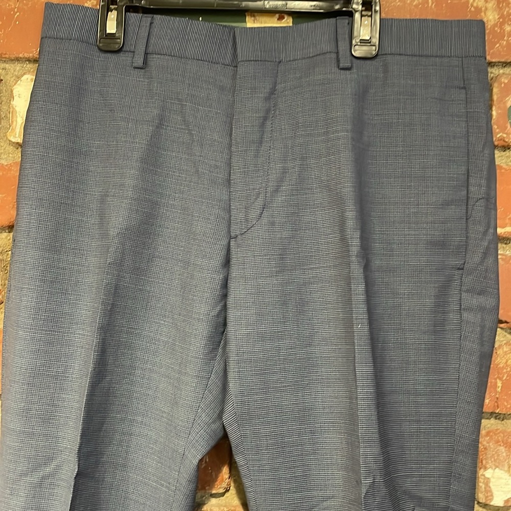 The Kooples blue sky regular fit SUIT PANTS NWT size 46 Europe - Picture 6 of 10